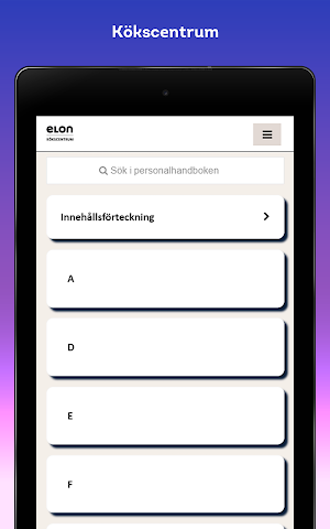 Kökscentrum Screenshot 2