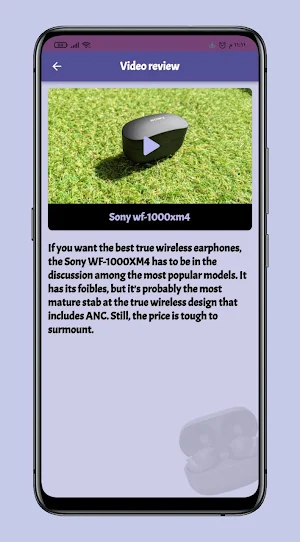 Sony wf-1000xm4 Guide Screenshot 2