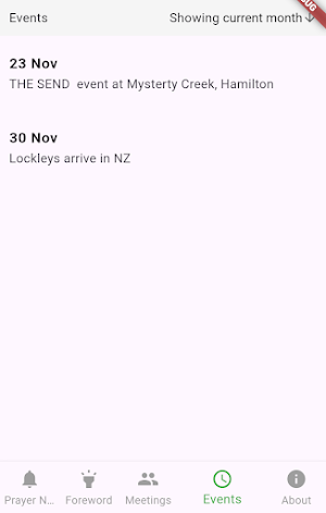 WEC NZ Prayer News Screenshot 1