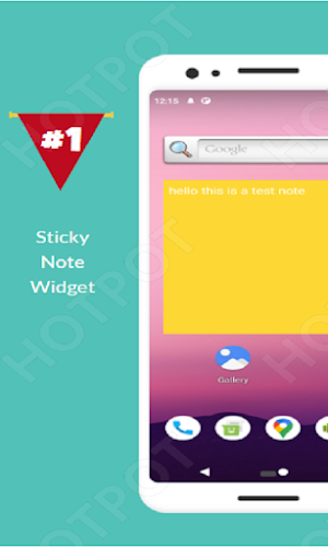 Sticky Notes Widget Screenshot 0
