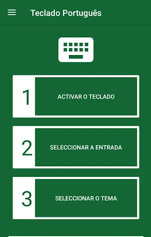 Portuguese Keyboard 2022 Screenshot 1