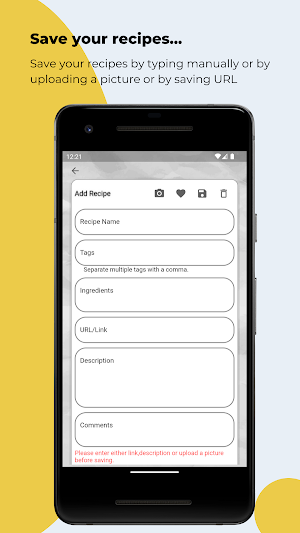 My Recipe Book: your cookbook Screenshot 1