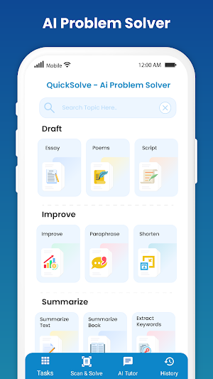 QuickSolve - AI Problem Solver Screenshot 1
