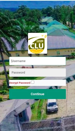 Clifford University Library Screenshot 0