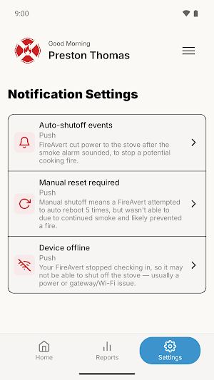 FireAvert Connect Screenshot 2