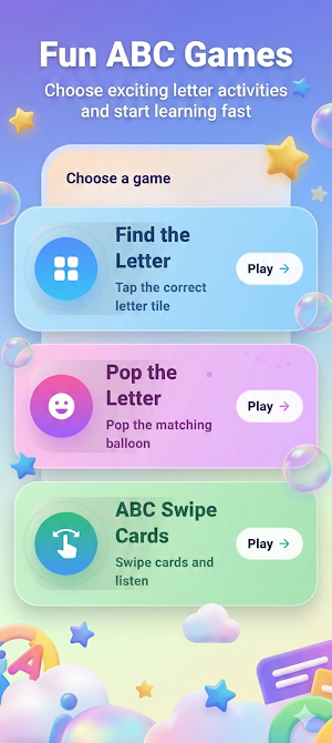 Kids Fun & Play – Learn Words Screenshot 1
