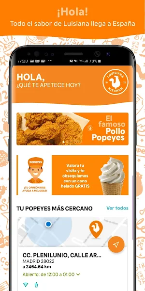 Popeyes® España Screenshot 2