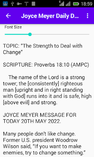 Joyce Meyer Devotions Screenshot 3