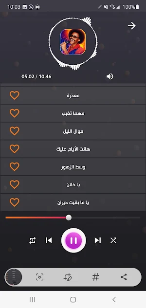 جميع اغاني زيدان ابراهيم دون ن Screenshot 1