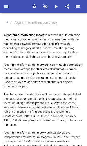 Information theory Screenshot 1
