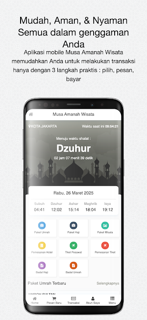 Musafar Tour & Travel Screenshot 0