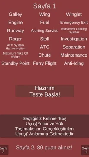 İngilizce Havacılık Terimleri  Screenshot 0