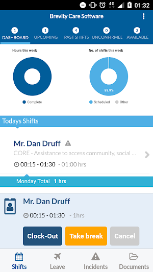 Brevity Care Software Screenshot 2