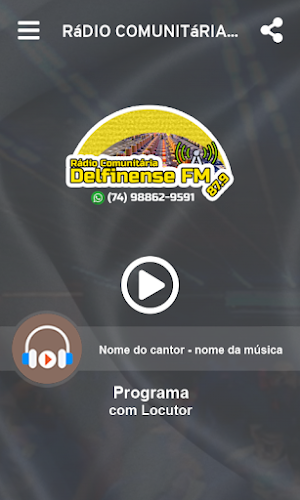 Rádio Comunitária Delfinense Screenshot 0