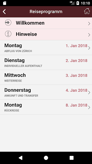 Travel Gallery Screenshot 1