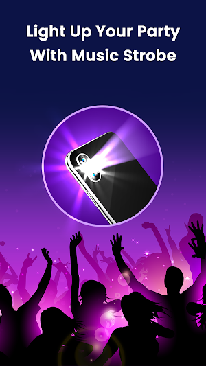 Flashlight Torch: Music Strobe Screenshot 2