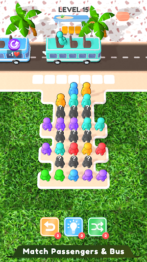 City Bus Jam - Bus Seat Games Screenshot 3