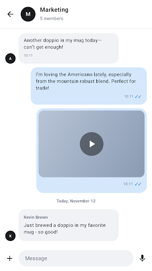 Tiris Messenger Screenshot 1