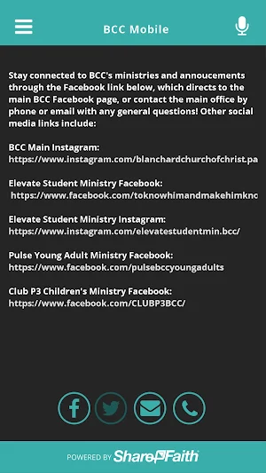 Blanchard Church of Christ PA Screenshot 1