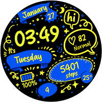 Ink & Minutes Watch Face GTD2