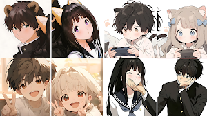Anime Couple Profile Picture Screenshot 0