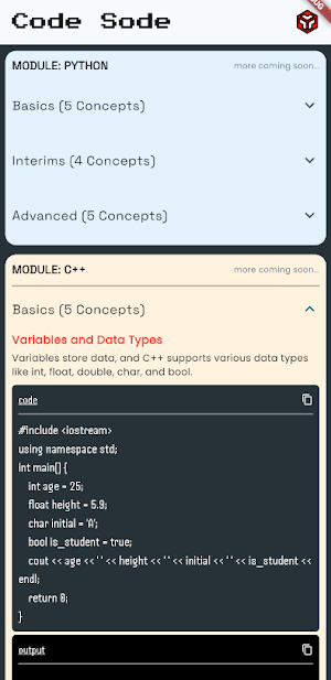 Code Sode Screenshot 3