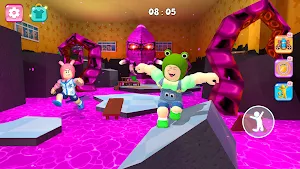 Obby Escape: Mega School Screenshot 1