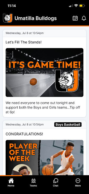 Umatilla High Bulldogs Screenshot 0