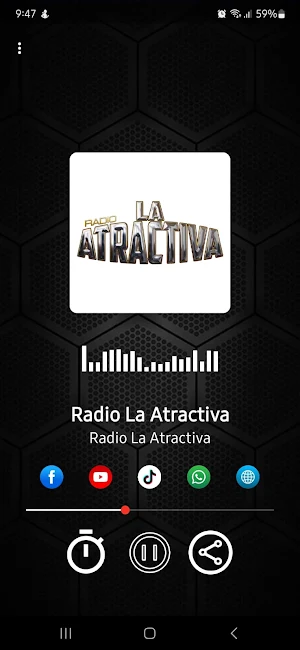 Radio La Atractiva Screenshot 1
