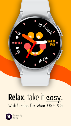 Relax, Take It Easy Watch Face Screenshot 0