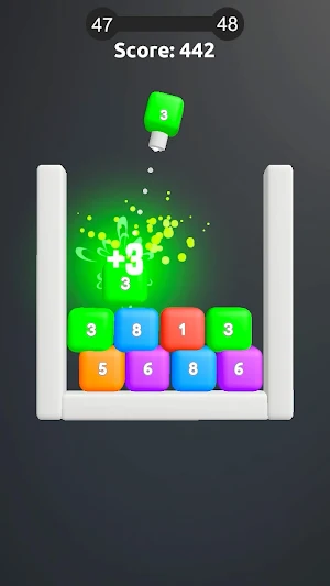 Cube Merge! Screenshot 1