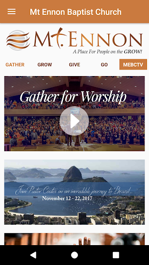 Mt Ennon Baptist Church Screenshot 0