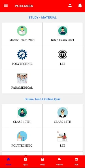 Pai Classes :- Class 10th &12th, BCECE Exam Screenshot 0