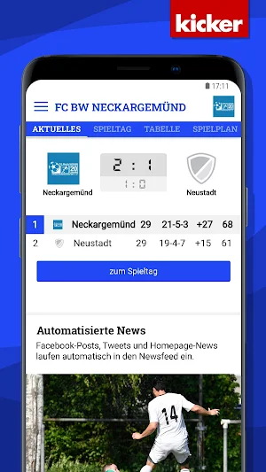 FC Blau-Weiß Neckargemünd Screenshot 2