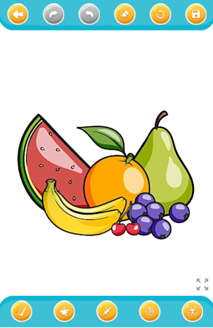 sweet fruit coloring Screenshot 2
