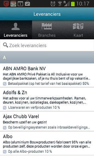 Discount PV Radboud members Screenshot 0