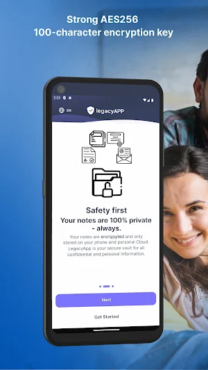 LegacyApp: Safe Notes & Vault Screenshot 3