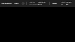 CalMAN for BRAVIA Screenshot 0