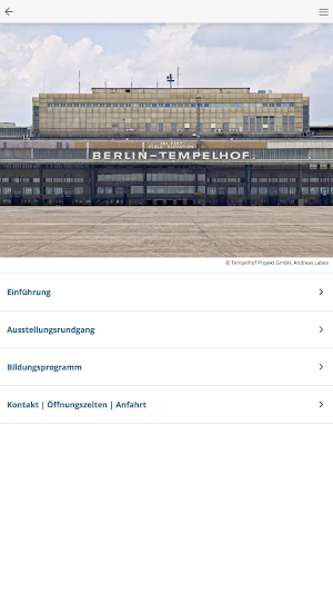 Projekt Flughafen Tempelhof Screenshot 1