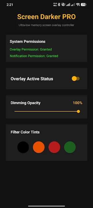 Screen Darker PRO Screenshot 0
