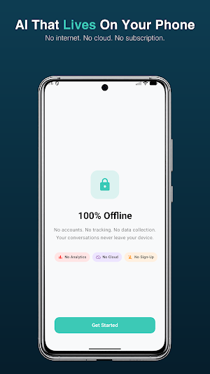 Zima: Offline AI Screenshot 0