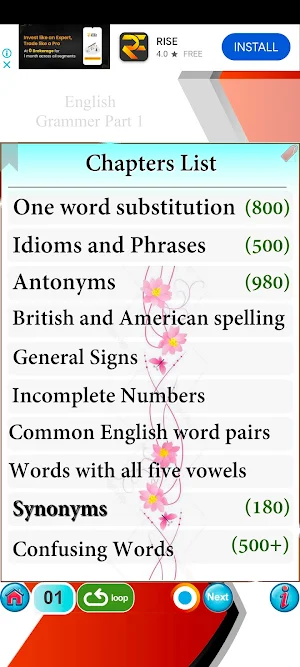 English Grammar Part 4 (Audio) Screenshot 1