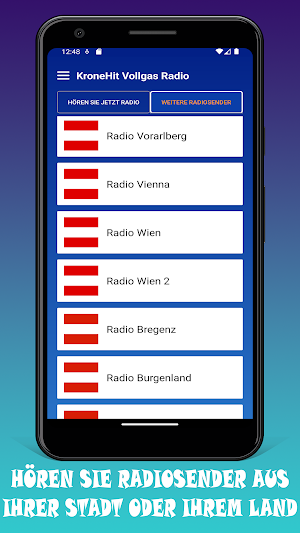 KroneHit Radio Vollgas Online Screenshot 2