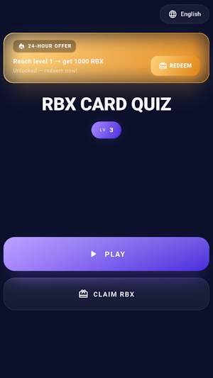 Robux Quiz - Get Real Robux Screenshot 0