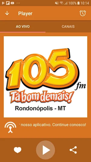 105 FM de Rondonópolis Screenshot 0