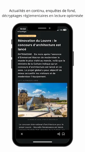 Batiactu Screenshot 1