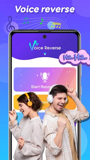 Singing Reverse: Reverse Audio Screenshot 0
