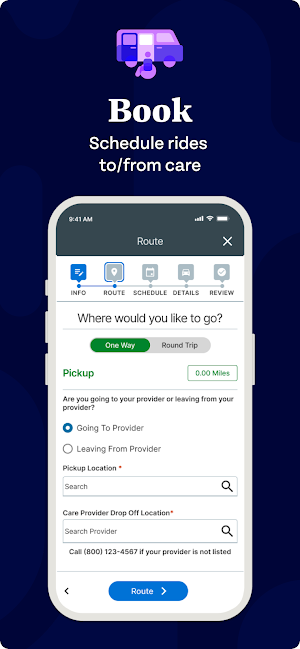 MySafeRide - Manage your rides Screenshot 1