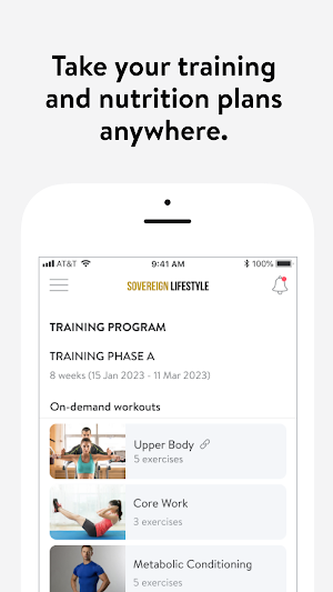 Sovereign Lifestyle Screenshot 1