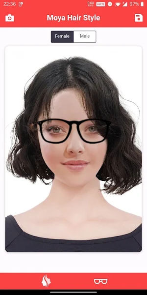 Moya Hairstyle: Bangs & Wigs Screenshot 3